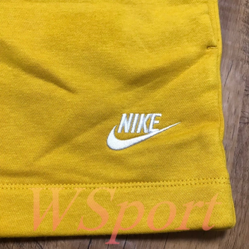 【WS】NIKE W NSW CLUB FLEECE 女款 基本款 運動 休閒 刺繡 棉褲 短褲 DQ5803-752-細節圖7