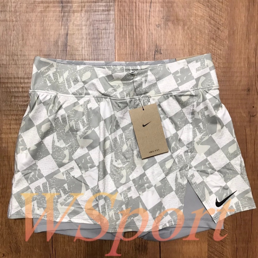 【WS】NIKE W DRI-FIT VCTRY SKIRT 女款 灰 運動 休閒 網球 短裙 DQ6805-012-細節圖6