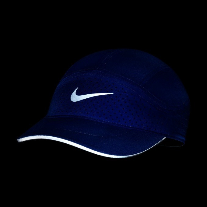 【WS】 NIKE AERO DFADV TLWND CAP 藍色 跑步 運動 遮陽 帽子 運動帽 BV2204-432-細節圖3