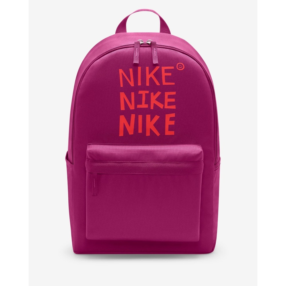 【WS】NIKE HERITAGE BACKPACK 粉 運動 休閒 書包 雙肩 後背包 DQ5753-549-細節圖3