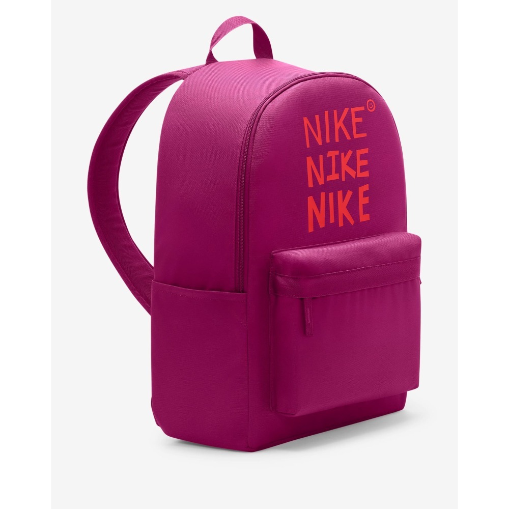 【WS】NIKE HERITAGE BACKPACK 粉 運動 休閒 書包 雙肩 後背包 DQ5753-549-細節圖4