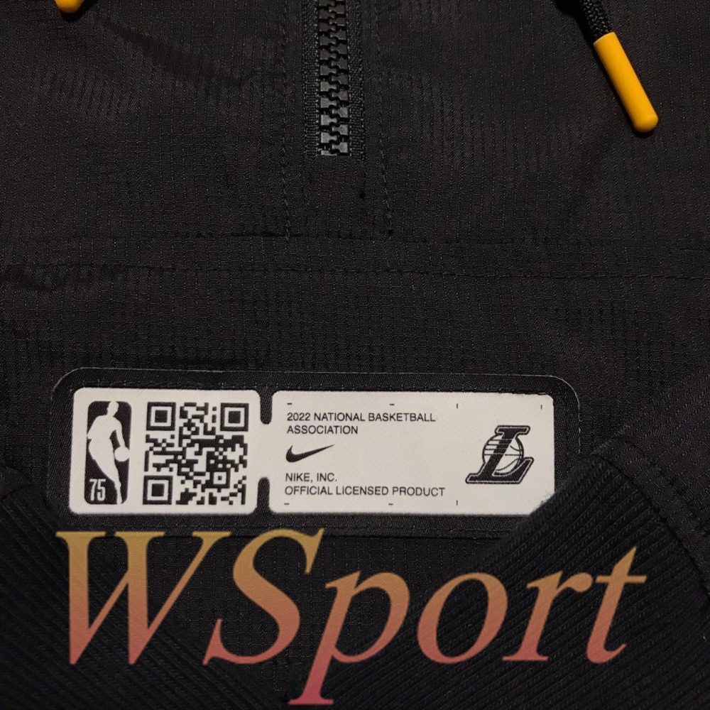 【WS】NIKE LAL JKT CTS 男款 LBJ KOBE 湖人隊 運動 長袖 風衣 外套 DH9422-010-細節圖3