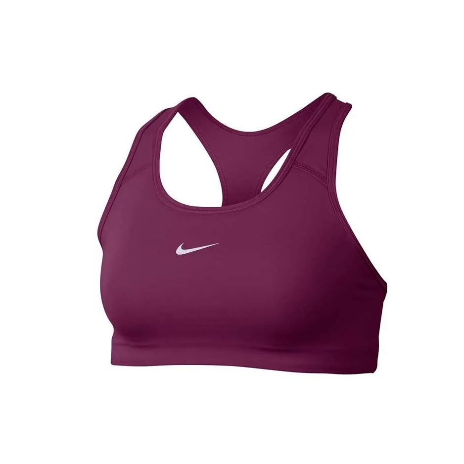 【WS】NIKE SWOOSH BRA 女款 紫色 飛輪 瑜伽 健身 跑步 中度支撐型 運動內衣 BV3637-507-細節圖5