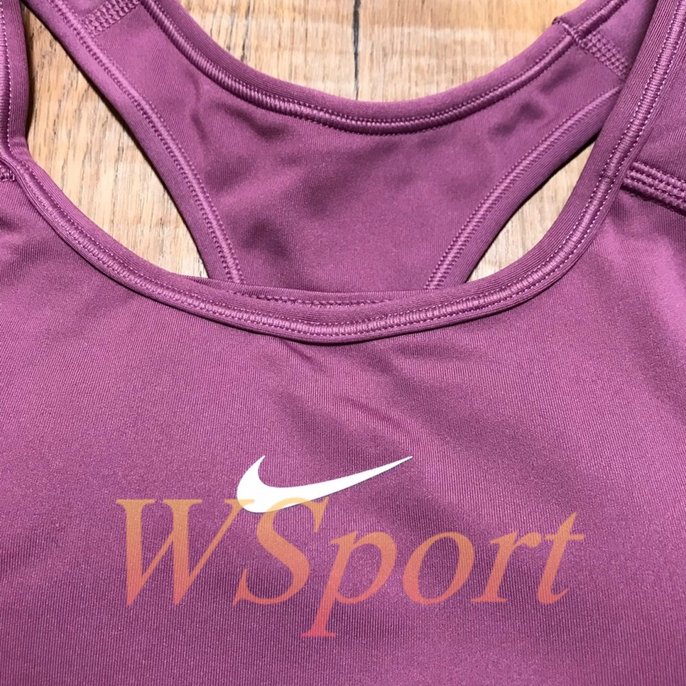 【WS】NIKE SWOOSH BRA 女款 紫色 飛輪 瑜伽 健身 跑步 中度支撐型 運動內衣 BV3637-507-細節圖8