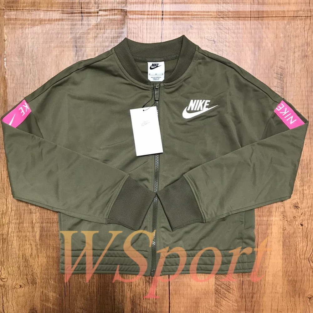 【WS】NIKE G NSW TRK SUIT TRICOT 童裝 刺繡 運動 休閒 長袖 外套 CU8374-223-細節圖5