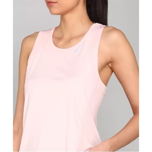 【WS】NIKE W DF RACE SINGLET 女款 粉 跑步 慢跑 訓練 背心 DD5941-610-細節圖4