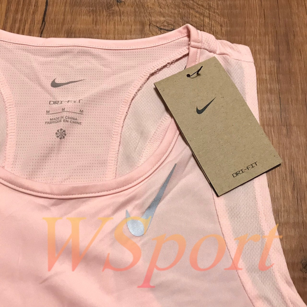 【WS】NIKE W DF RACE SINGLET 女款 粉 跑步 慢跑 訓練 背心 DD5941-610-細節圖6