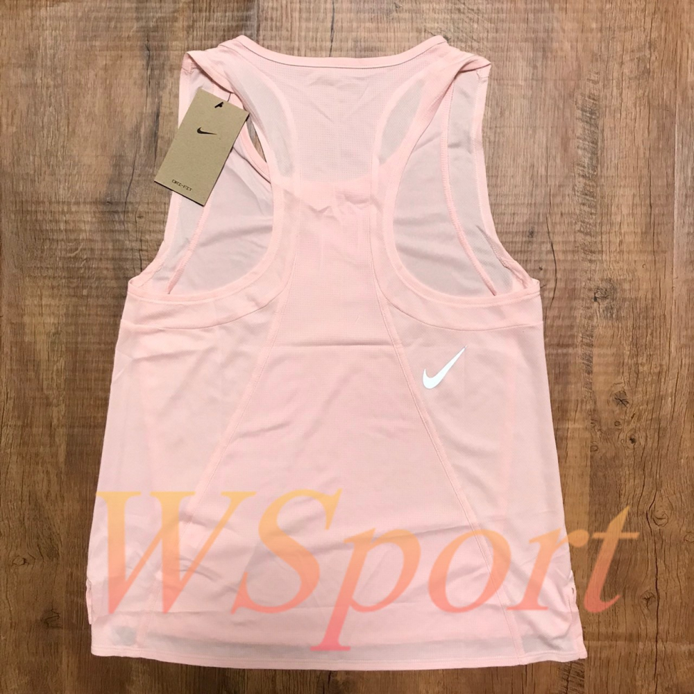 【WS】NIKE W DF RACE SINGLET 女款 粉 跑步 慢跑 訓練 背心 DD5941-610-細節圖7