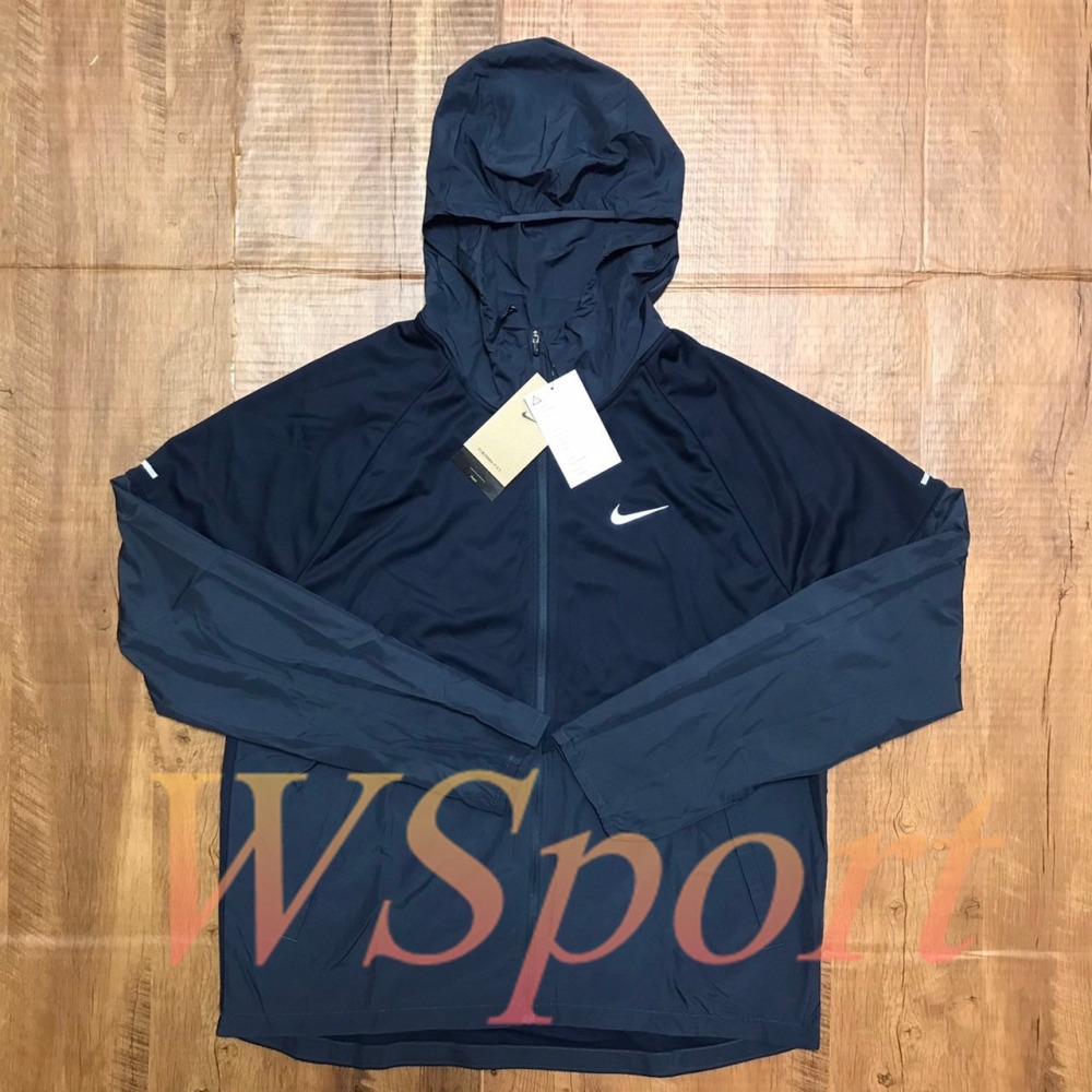 【WS】NIKE RPL MILER JACKET 藍 男款 跑步 訓練 健身 連帽 外套 DH6682-475-細節圖6