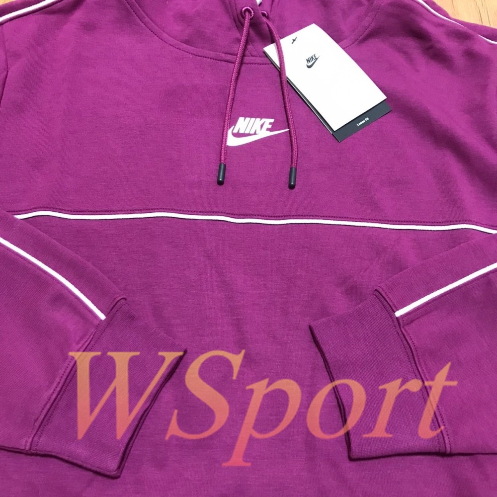 【WS】NIKE NSW FLEECE HOODIE DRESS 女款 休閒 連帽 洋裝 連衣裙 DM6050-610-細節圖8