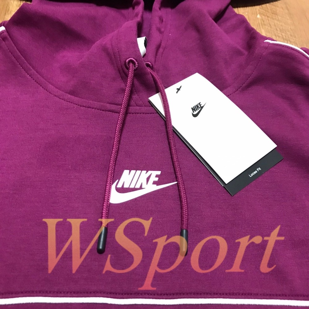 【WS】NIKE NSW FLEECE HOODIE DRESS 女款 休閒 連帽 洋裝 連衣裙 DM6050-610-細節圖9