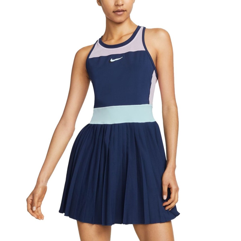 【WS】NIKE W COURT DF SLAM DRESS 女款 運動 網球 網球裙 連衣裙 DV0361-410-細節圖2