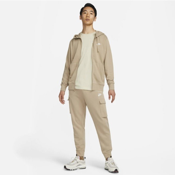 【WS】NIKE NSW CLUB HOODIE FZ FT 男款 運動 休閒 長袖 連帽 外套 BV2649-247-細節圖5