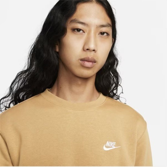 【WS】NIKE NSW CLUB CREW 男款 運動 休閒 保暖 長袖 T恤 長T BV2663-722-細節圖4