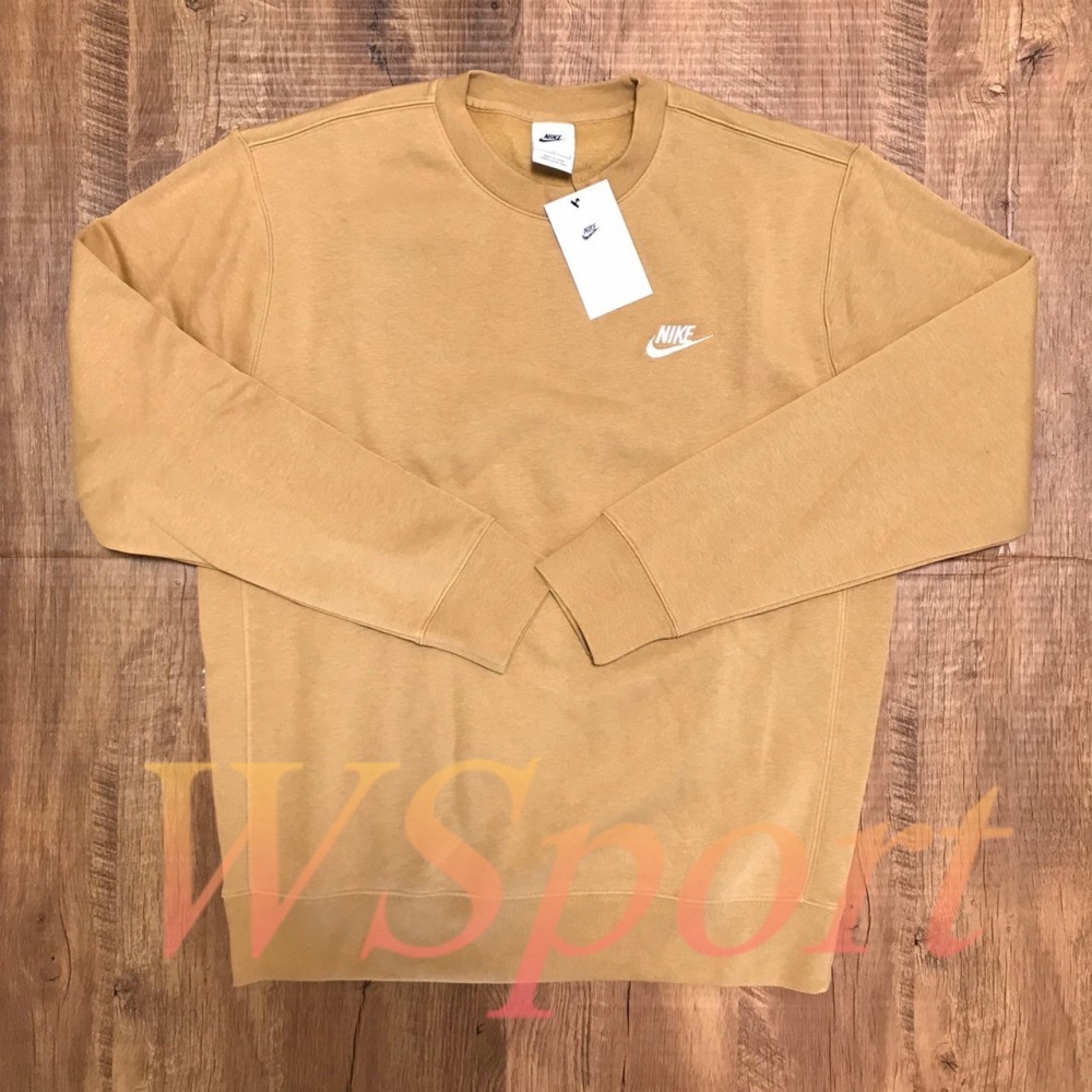 【WS】NIKE NSW CLUB CREW 男款 運動 休閒 保暖 長袖 T恤 長T BV2663-722-細節圖5