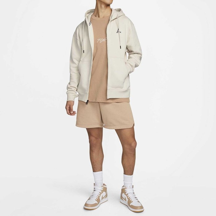 【WS】NIKE JORDAN ESS HOODIE 運動 休閒 刺繡 刷毛 長袖 連帽 外套 DA9811-104-細節圖6