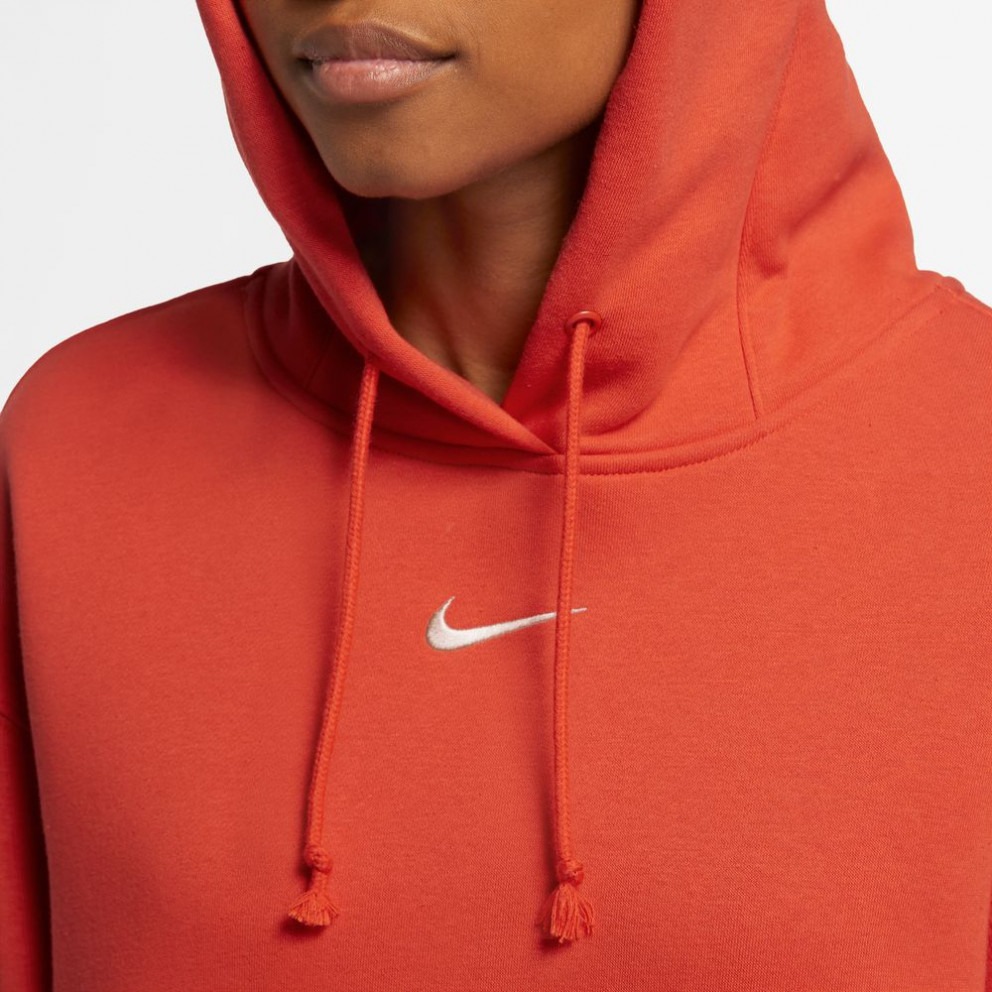 【WS】NIKE NSW PHOENIX FLEECE 女款 運動 休閒 保暖 長袖 帽T DQ5861-633-細節圖3