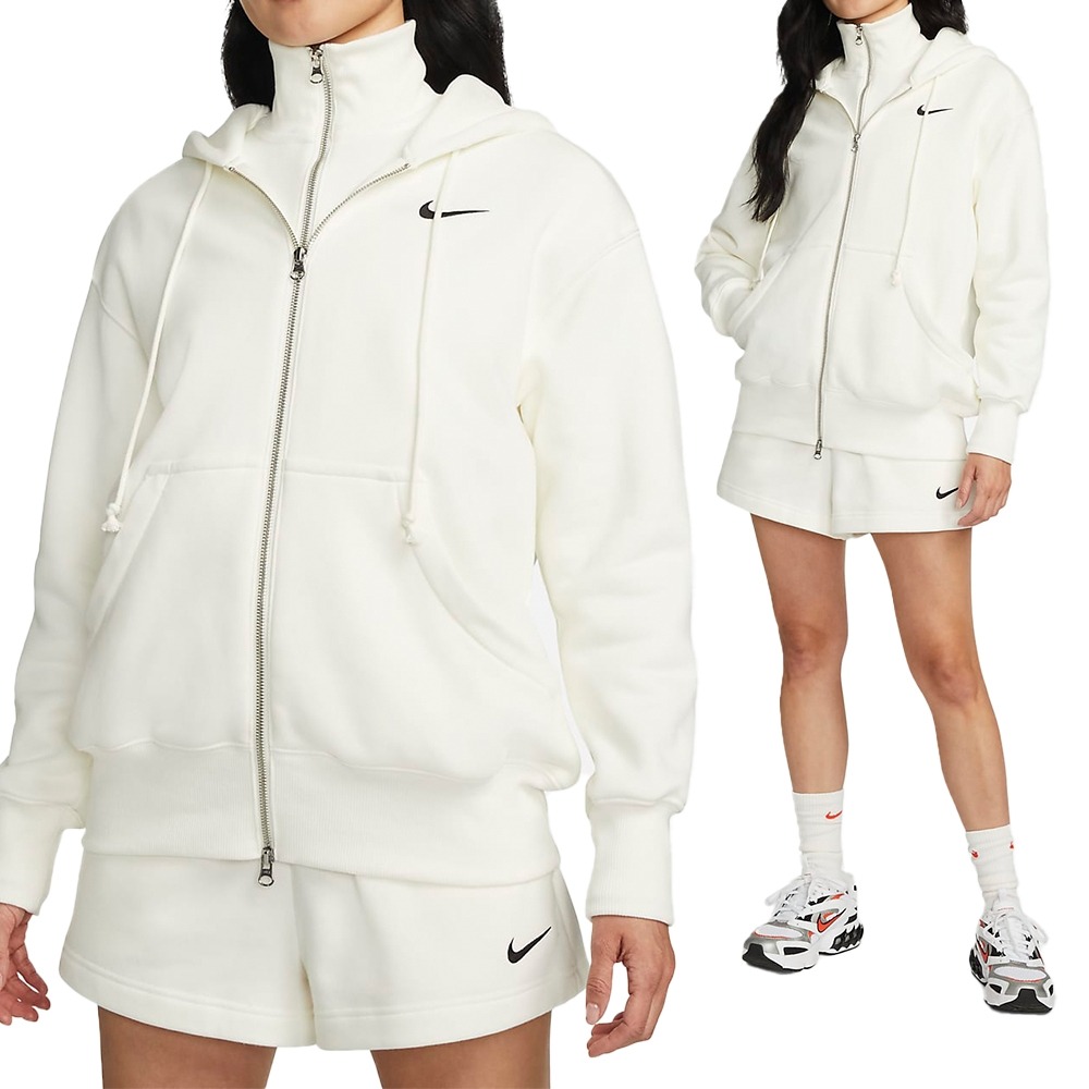 【WS】NIKE W NSW PHNX FLC HOODIE 女款  運動 休閒 保暖 長袖 外套 DQ5759-133-細節圖7