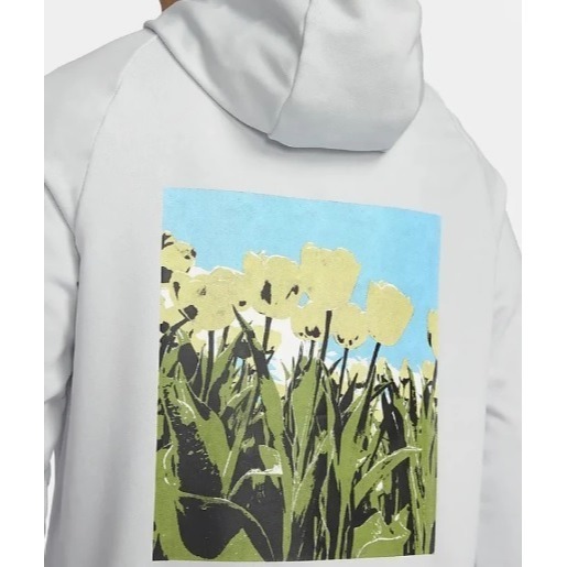 【WS】NIKE DF HD PO GFX 男款 運動 休閒 鬱金香 保暖 長袖 長T 帽T FN3286-025-細節圖5