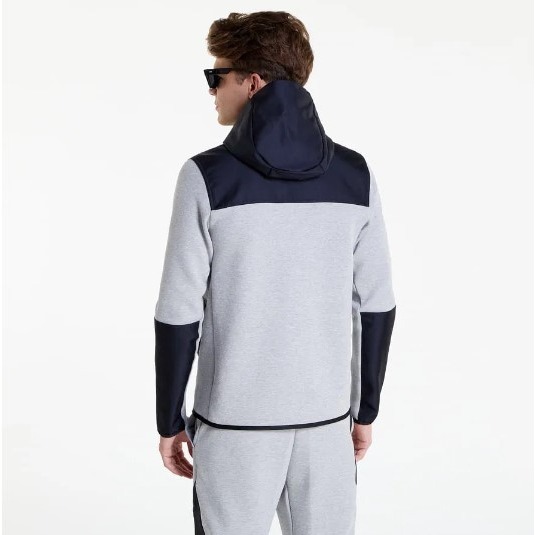 【WS】NIKE NSW TECH FLEECE 男款 黑灰 運動 休閒 保暖 長袖 連帽 外套 DR6166-063-細節圖2