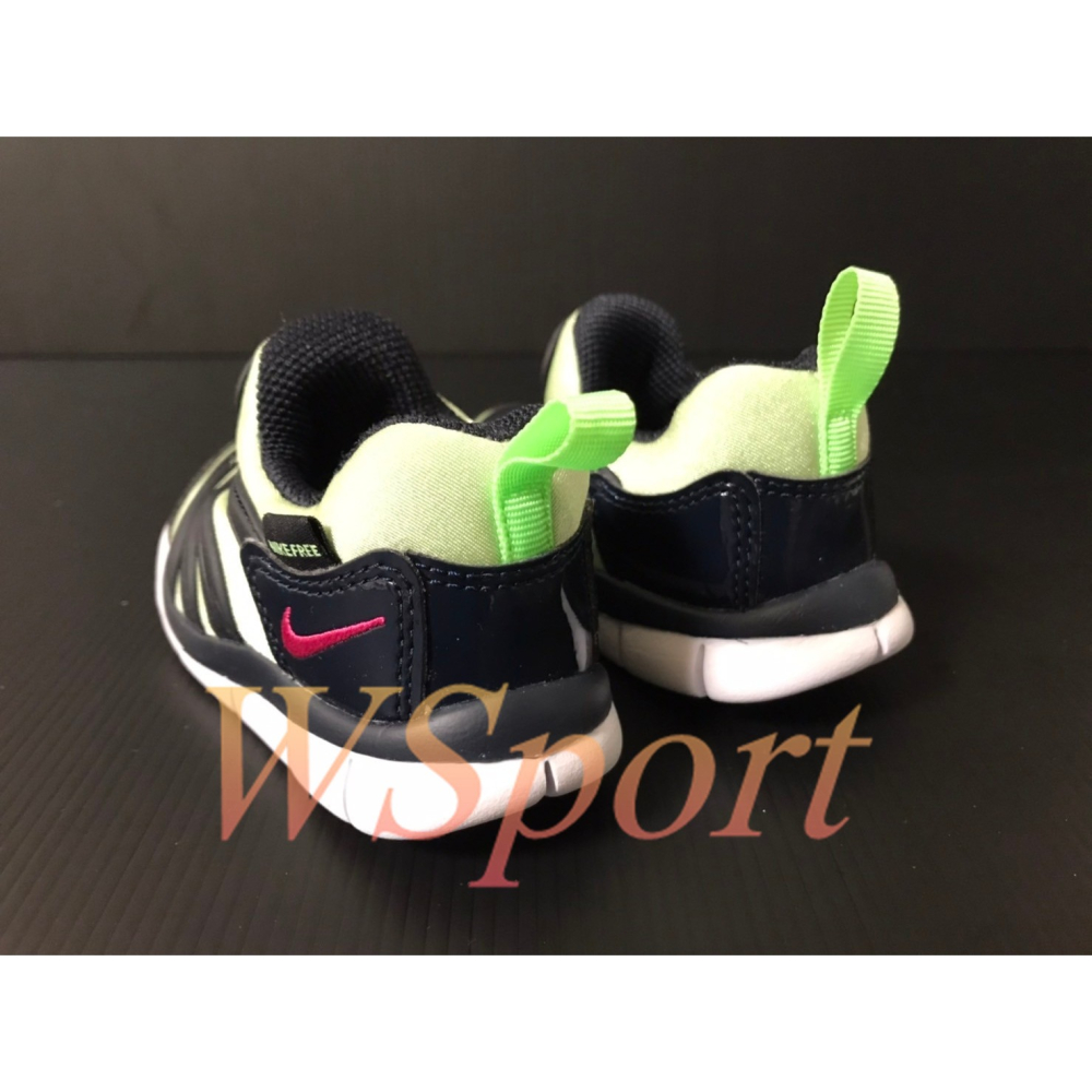 【WS】NIKE DYNAMO FREE PRINT 運動 小童 毛毛蟲鞋 童鞋 343938-440-細節圖3