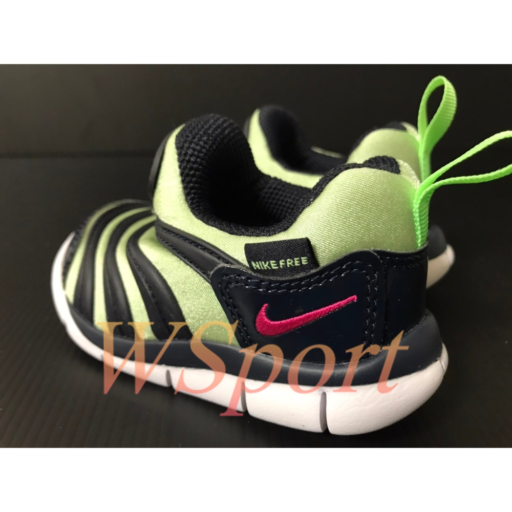 【WS】NIKE DYNAMO FREE PRINT 運動 小童 毛毛蟲鞋 童鞋 343938-440-細節圖4