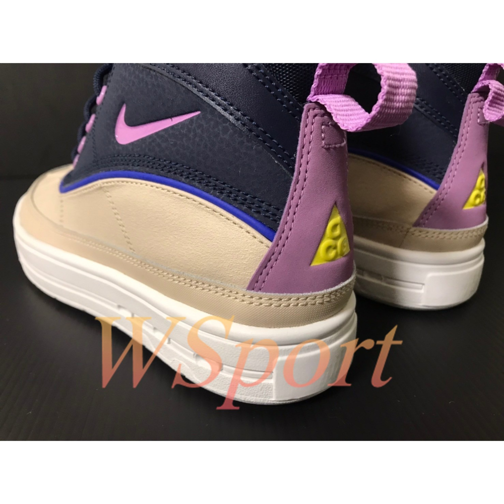 【WS】NIKE WOODSIDE 2 HIGH ACG (GS) 童鞋 復古 百搭 馬丁靴 524872-100-細節圖4