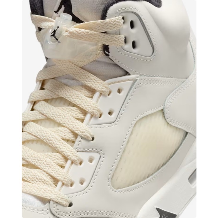 【WS】NIKE AIR JORDAN 5 SE SAIL 米白 AJ5 經典 復古 休閒鞋 FN7405-100-細節圖6