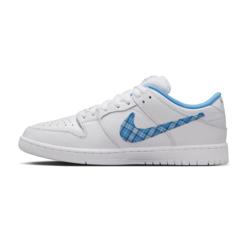 【WS】NIKE DUNK LOW RETRO X NICOLE HAUSE 聯名 藍格  休閒鞋 FZ8802-100-細節圖4
