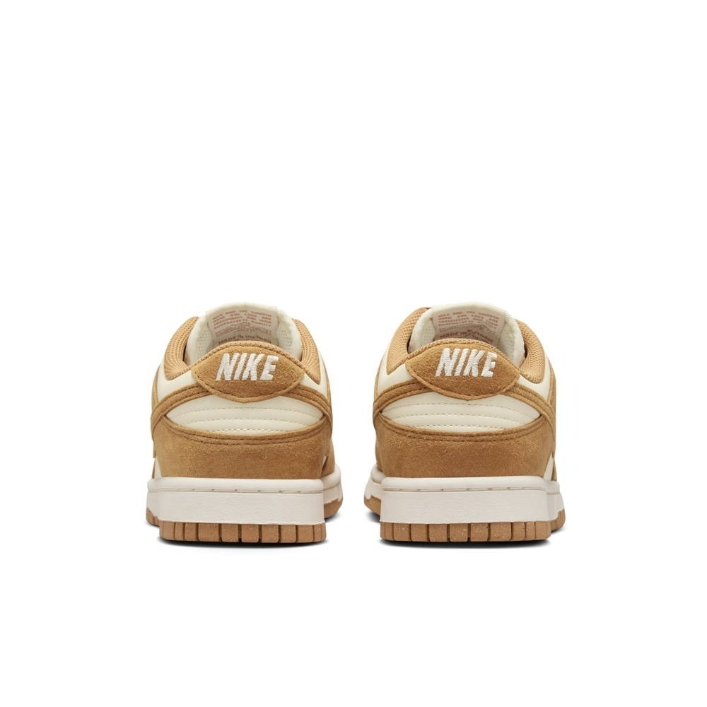 【WS】NIKE W DUNK LOW 女款 卡其 麂皮 復古 運動 休閒鞋 HJ7673-100-細節圖2