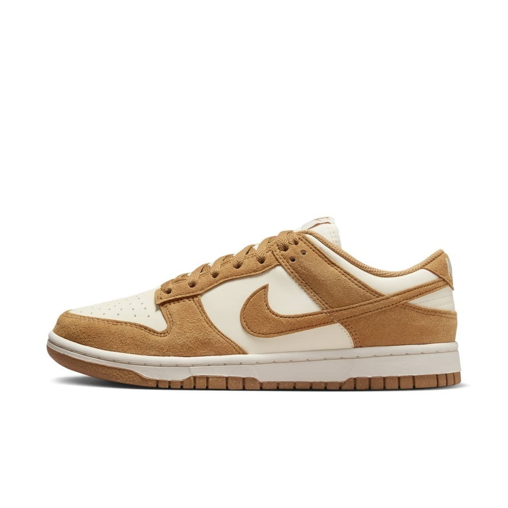 【WS】NIKE W DUNK LOW 女款 卡其 麂皮 復古 運動 休閒鞋 HJ7673-100-細節圖6