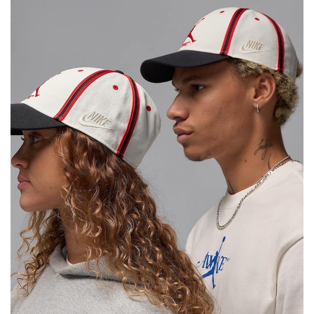 【WS】NIKE JORDAN x AWAKE NY 聯名 復古 運動 老帽 棒球帽 FZ0625-133-細節圖2