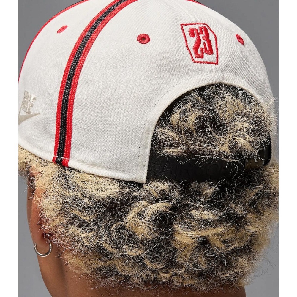 【WS】NIKE JORDAN x AWAKE NY 聯名 復古 運動 老帽 棒球帽 FZ0625-133-細節圖6