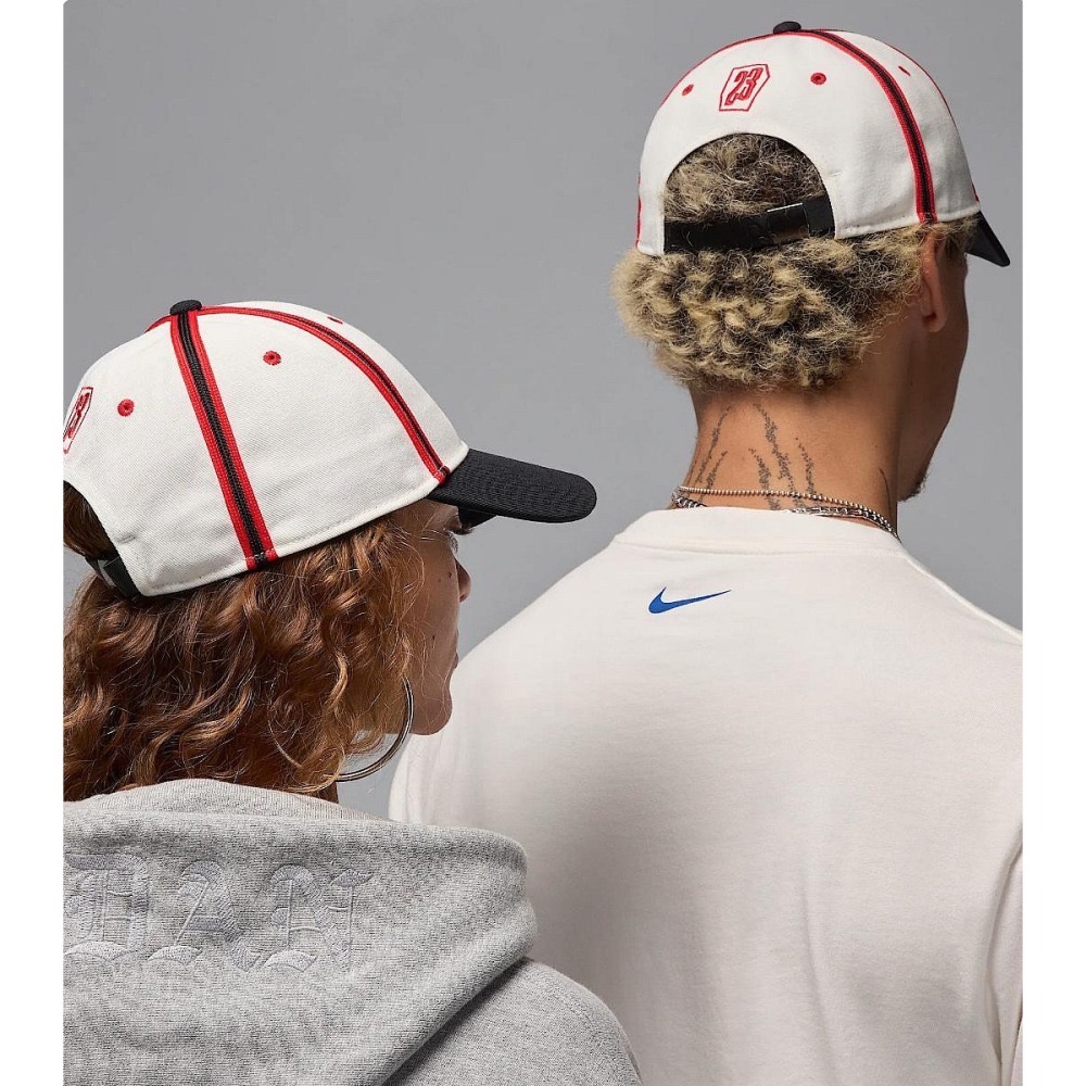 【WS】NIKE JORDAN x AWAKE NY 聯名 復古 運動 老帽 棒球帽 FZ0625-133-細節圖3