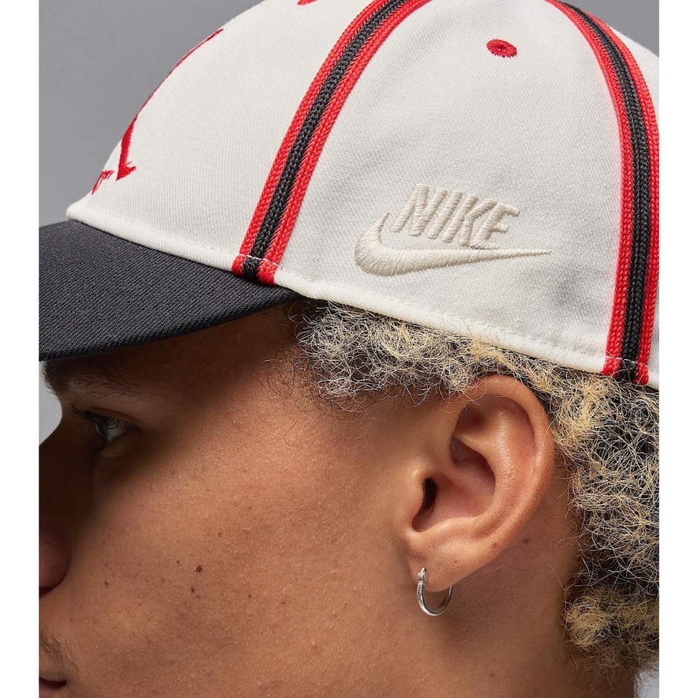 【WS】NIKE JORDAN x AWAKE NY 聯名 復古 運動 老帽 棒球帽 FZ0625-133-細節圖5