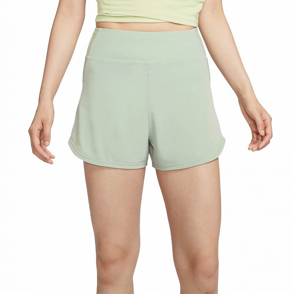 【WS】NIKE W NK BLISS DF 3IN 有內裡 女款 運動 健身 短褲 黑DX6019-010 綠370-細節圖5