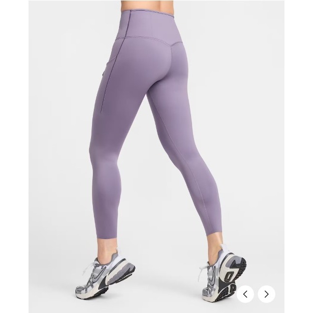 【WS】NIKE W NK DF GO MR 7/8 TGHT 紫 運動 健身 瑜珈 緊身褲 DQ5640-509-細節圖2