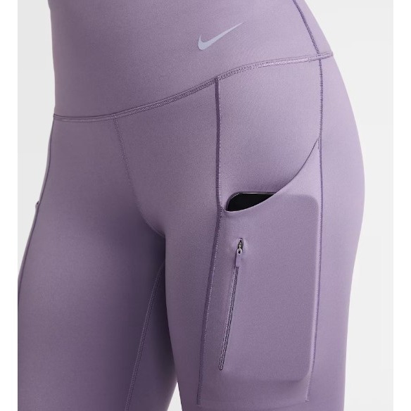 【WS】NIKE W NK DF GO MR 7/8 TGHT 紫 運動 健身 瑜珈 緊身褲 DQ5640-509-細節圖9