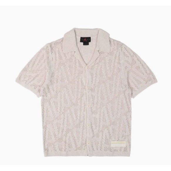 【WS】JORDAN X A Ma Maniere 聯名 針織衫 運動 休閒 短袖 白 HF0535-030 黑029-細節圖5