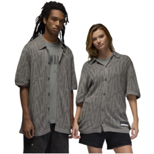 【WS】JORDAN X A Ma Maniere 聯名 針織衫 運動 休閒 短袖 白 HF0535-030 黑029-細節圖7