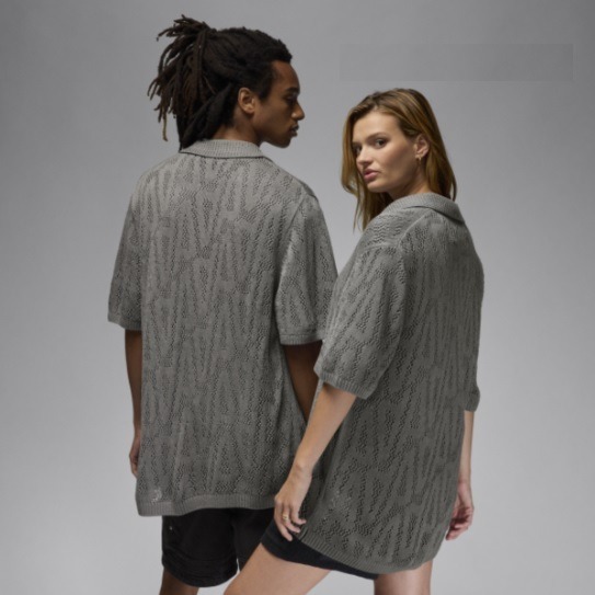 【WS】JORDAN X A Ma Maniere 聯名 針織衫 運動 休閒 短袖 白 HF0535-030 黑029-細節圖8