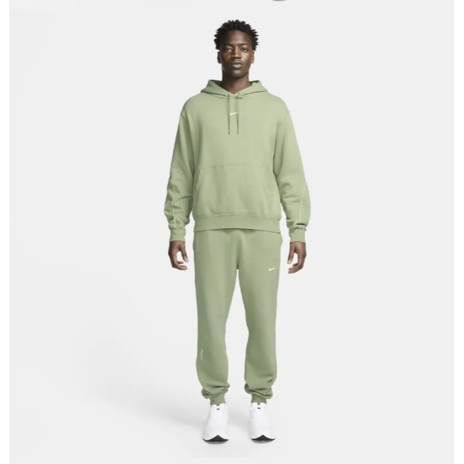 【WS】NIKE X NOCTA FLEECE 男女款 聯名 運動 休閒 保暖 長褲 棉褲 FN7662-386-細節圖2