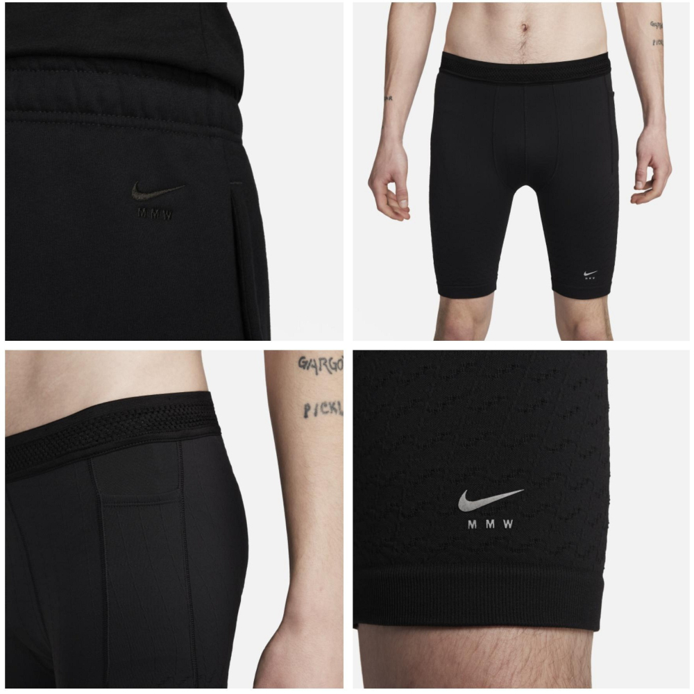 【WS】NIKE X MMW 聯名款 兩件式 黑色 運動 休閒 短褲 DR5354-013-細節圖6