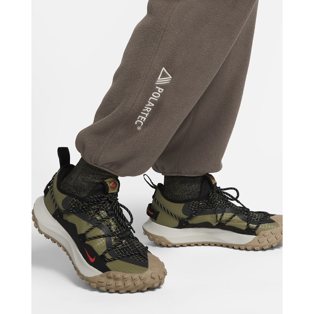 【WS】NIKE ACG POLARTEC 棕色 男女款 運動 休閒 保暖 長褲 棉褲 CV0659-004-細節圖6