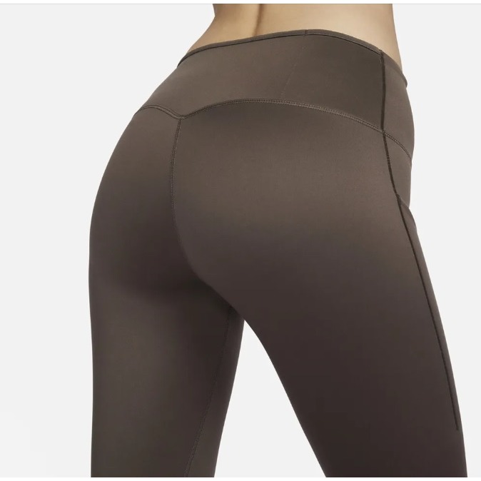 【WS】NIKE W NK DF GO MR 7/8 TGHT 咖啡色 運動 健身 瑜珈 緊身褲 DQ5695-237-細節圖7