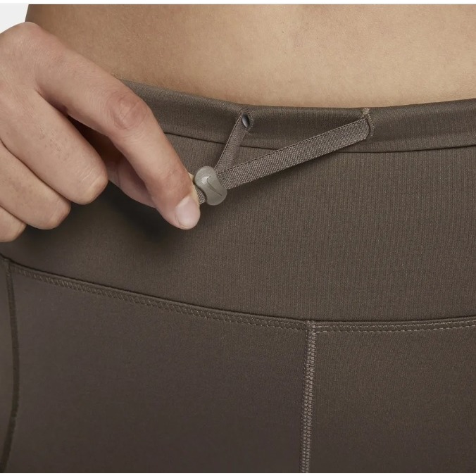 【WS】NIKE W NK DF GO MR 7/8 TGHT 咖啡色 運動 健身 瑜珈 緊身褲 DQ5695-237-細節圖8