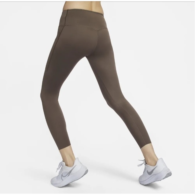 【WS】NIKE W NK DF GO MR 7/8 TGHT 咖啡色 運動 健身 瑜珈 緊身褲 DQ5695-237-細節圖3