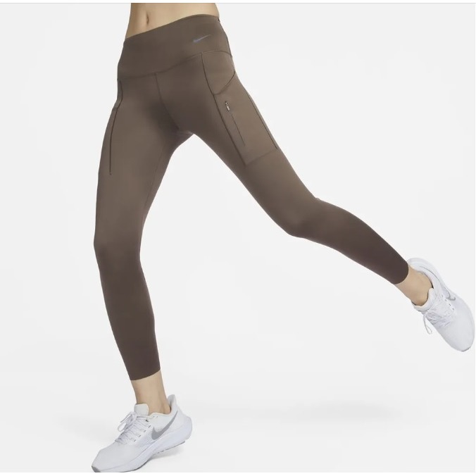 【WS】NIKE W NK DF GO MR 7/8 TGHT 咖啡色 運動 健身 瑜珈 緊身褲 DQ5695-237-細節圖4