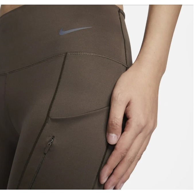 【WS】NIKE W NK DF GO MR 7/8 TGHT 咖啡色 運動 健身 瑜珈 緊身褲 DQ5695-237-細節圖6