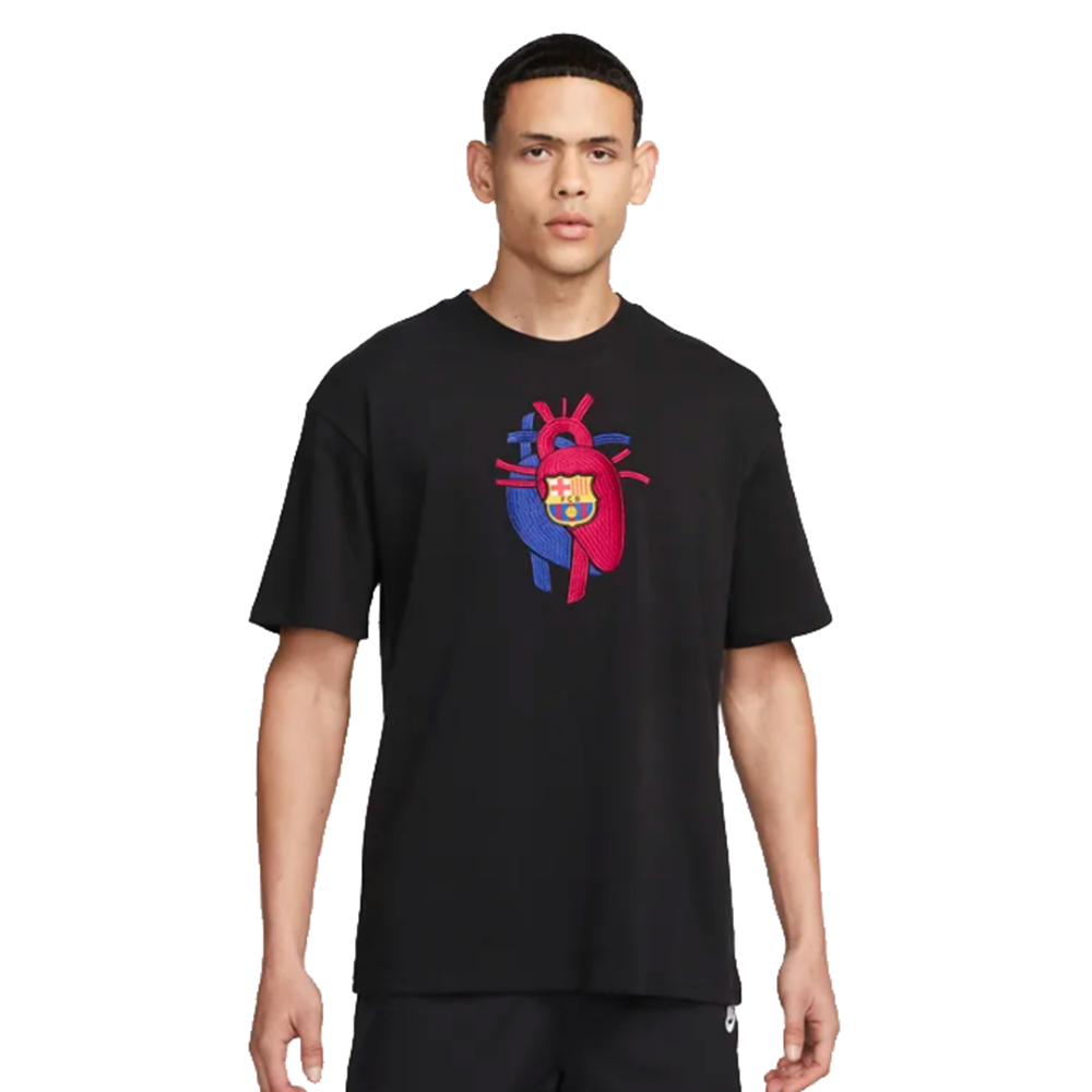 【WS】NIKE FC BARCELONA x PATTA 巴塞隆納 聯名 運動 休閒 T恤 短T FQ1758-010-細節圖2
